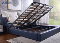 Encrypted Solid Pine Heavy Duty Metal Bed Frame
